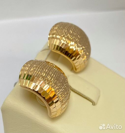Золотые серьги