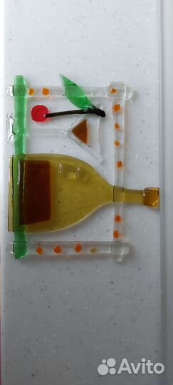 Стеклянное украшение для кухни