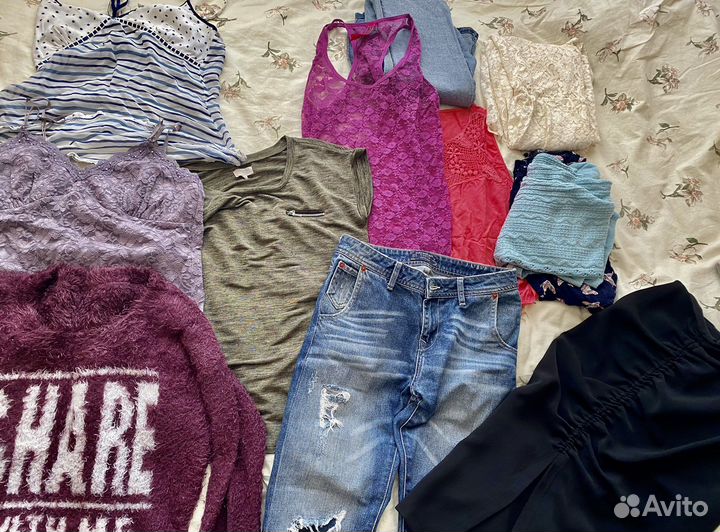 Одежда и обувь пакетом фирменная хорошая
