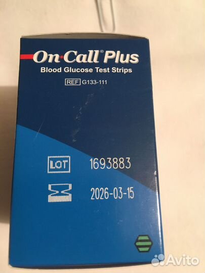 Тест полоски On Call Plus