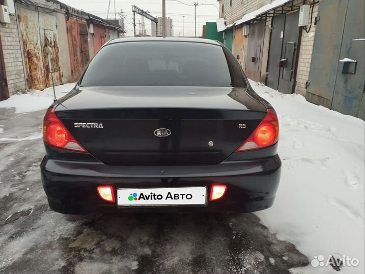 Kia Spectra 1.6 МТ, 2006, 254 000 км