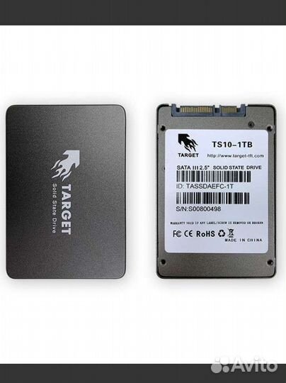 Новый ssd накопитель 120gb