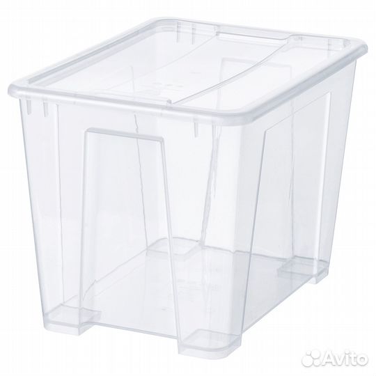 Контейнеры с крышкой икеа самла (новые), 22л