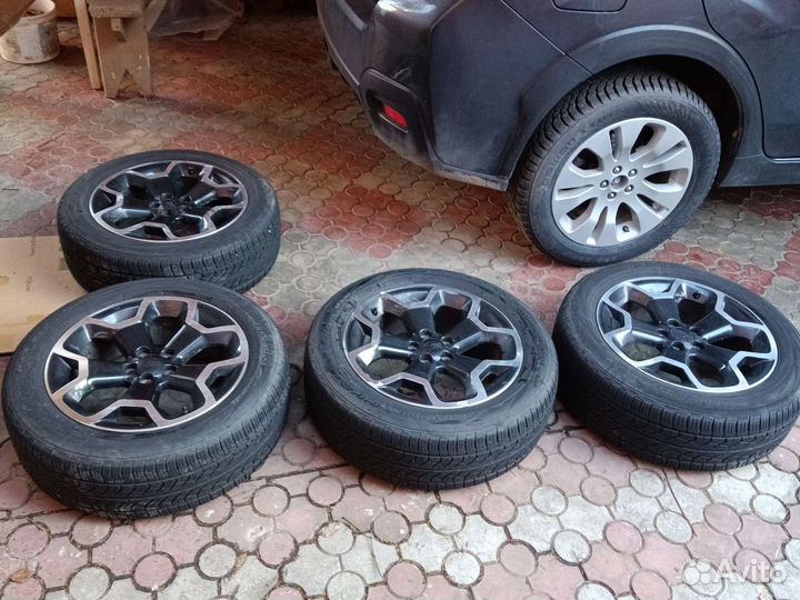 Диски r17 5х100 Subaru xv