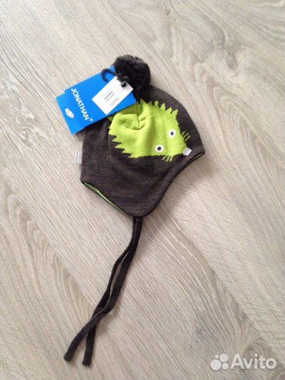 Зимняя шапка шерстяная jonathan р.44