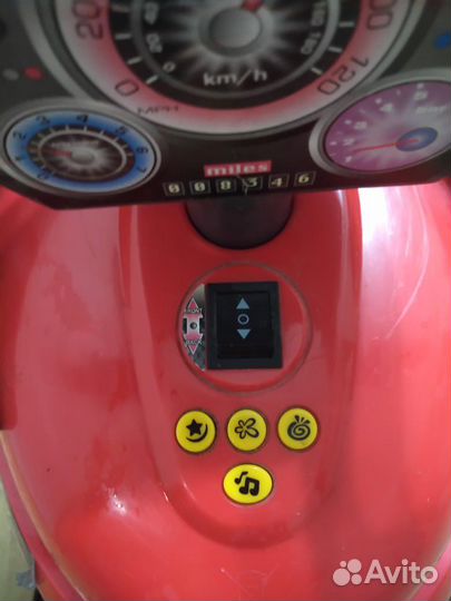 Детский мотоцикл на аккумуляторе