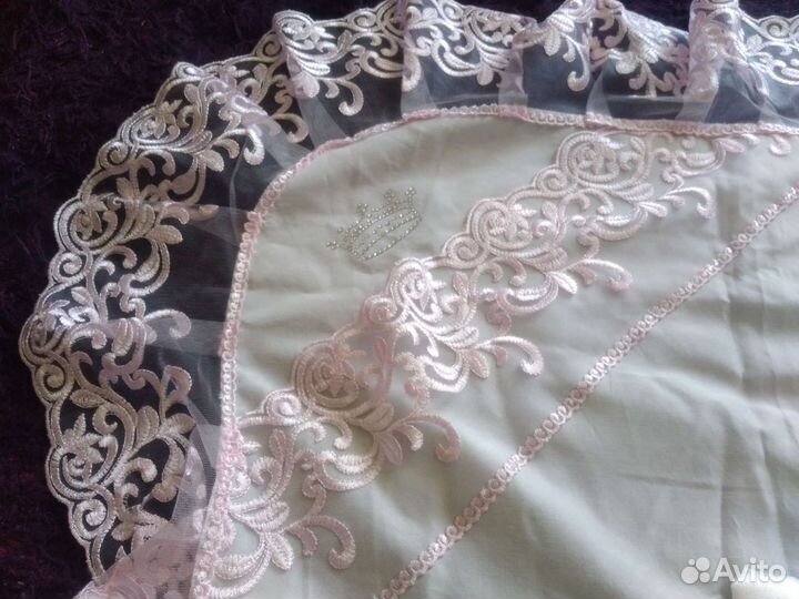 Пелёнка и бант на выписку