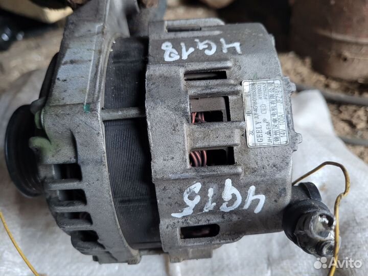 Генератор на Geely Emgrand 4G18