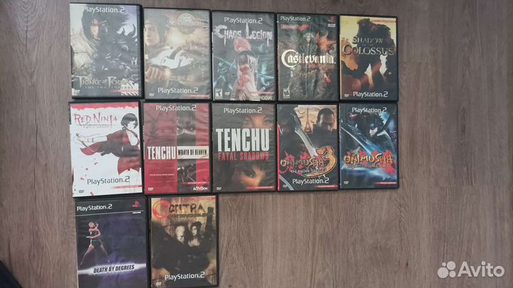 Игровые диски на PS2