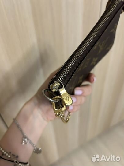 Клатч сумка Louis Vuitton mini pochette оригинал