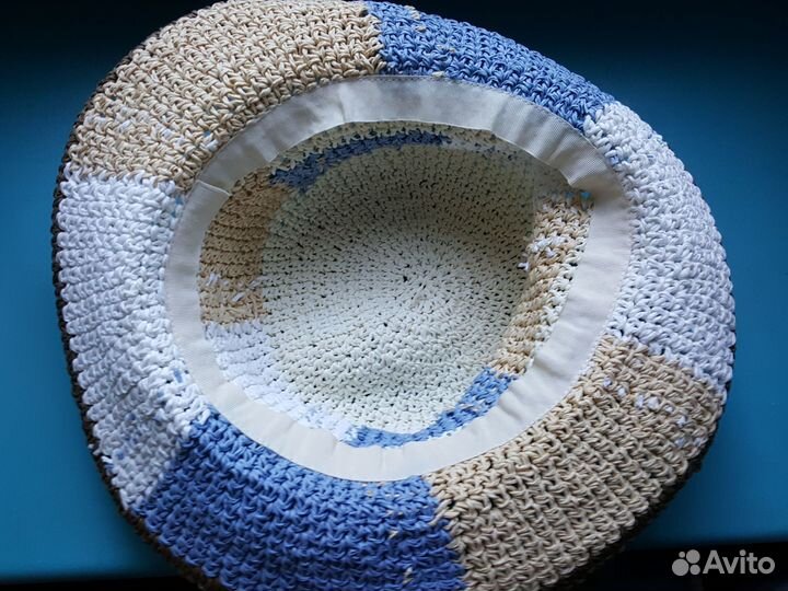 Шляпа вязаная летняя