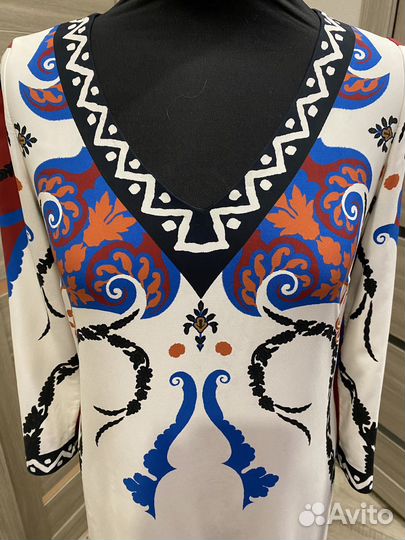 Etro шелковое платье 46 р оригинал