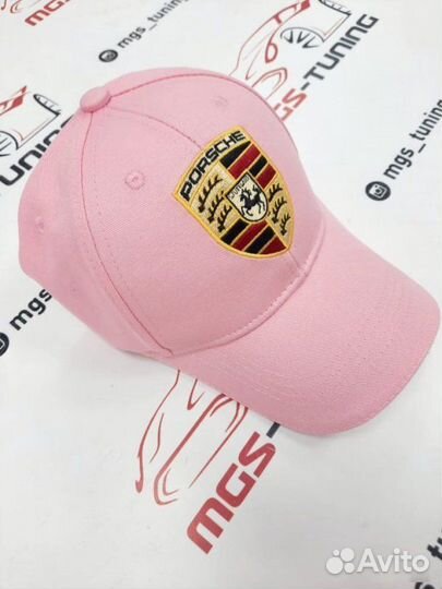 Бейсболка Porsche розовая