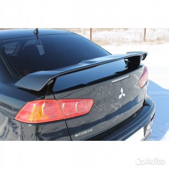 Lancer X Лансер 10 спойлер 07-17 на багажник D1YS2