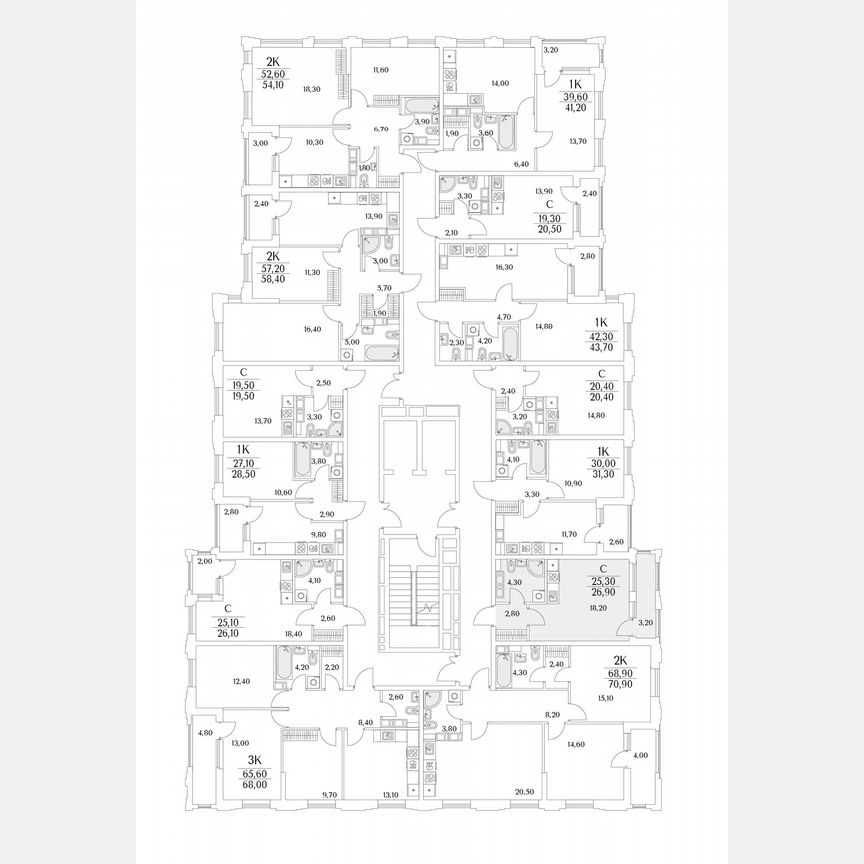 Квартира-студия, 26,9 м², 5/13 эт.