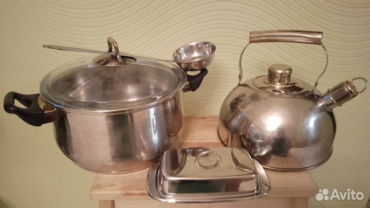 Кастрюля из нержавейки