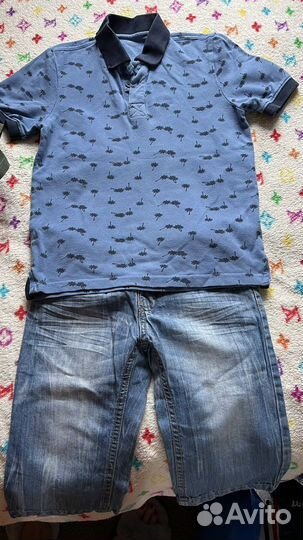 Одежда пакетом для мальчика 8 -9 лет