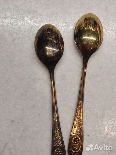 Новые мельхиоровые ложки чайные СССР