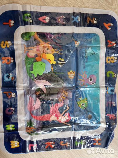 Развивающий водный коврик новый