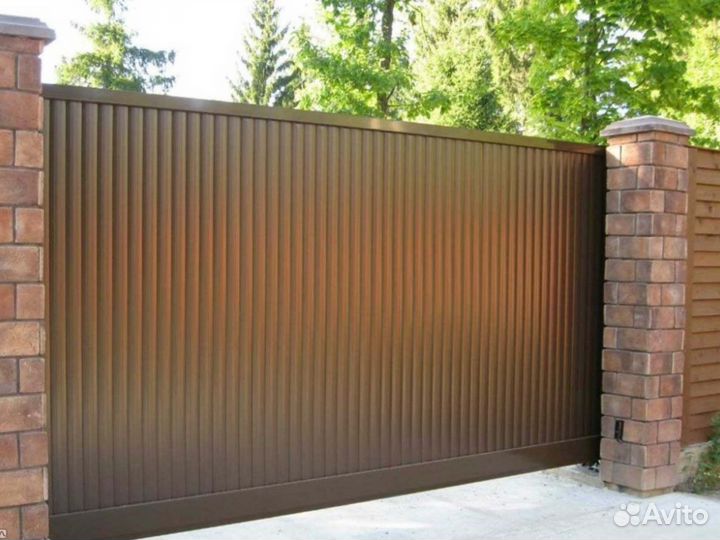 Ворота на дачу 
