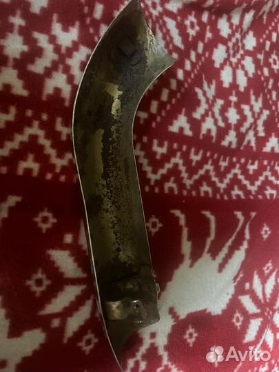 Накладка защита выхлопа honda steed