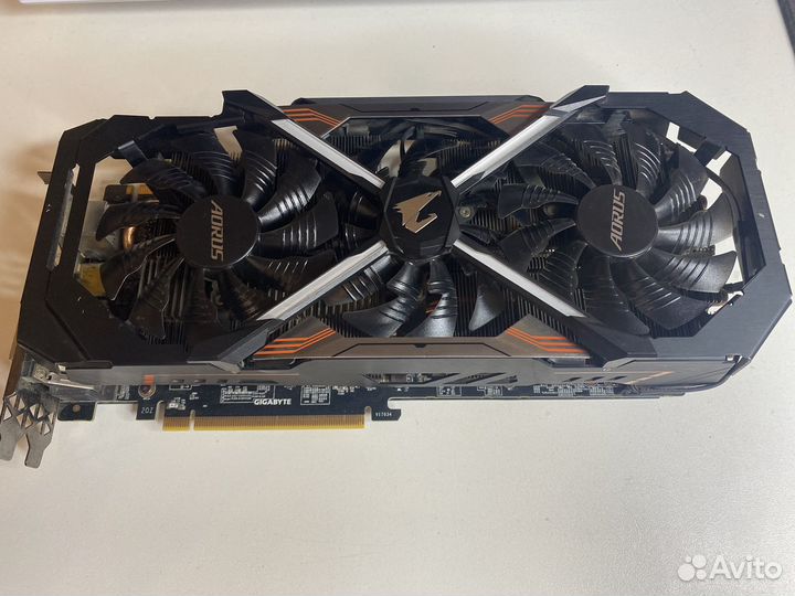 Видеокарта gtx 1080 ti 11 gb gigabyte aorus