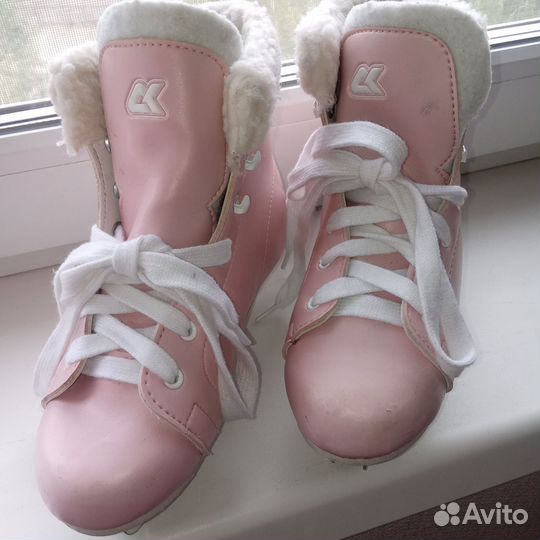 Коньки детские ледовые 32