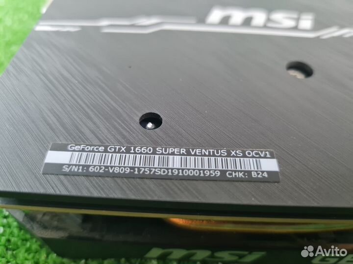 Видеокарта Nvidia GTX 1660 Super 6GB