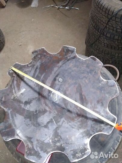 Сковорода из дисковой бороны