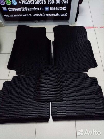 3D коврики EVA (ева) с бортиками Ваз 2107