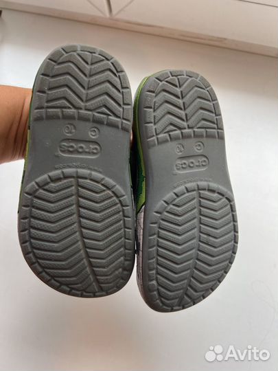 Crocs c10 светящиеся