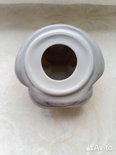 Статуэтка Бегемот, фарфор,ручная раб