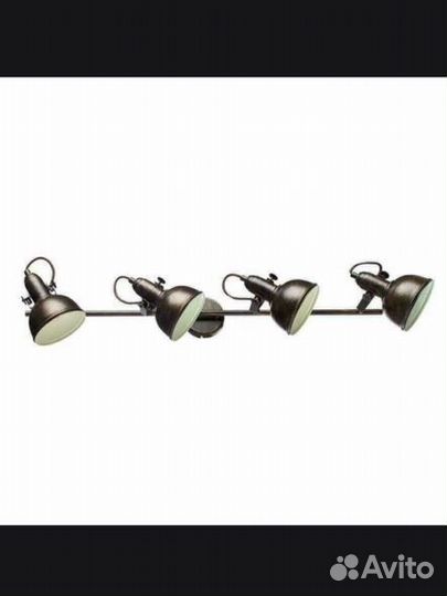 Спот Люстра Лофт Светильник 4 лампочки