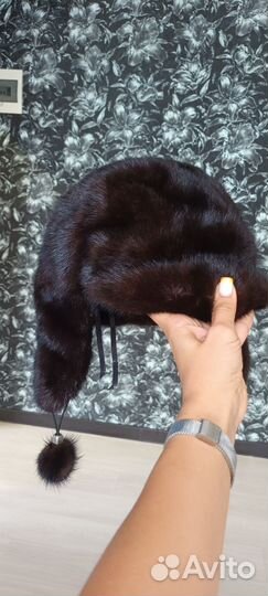 Шапка норковая женская новая