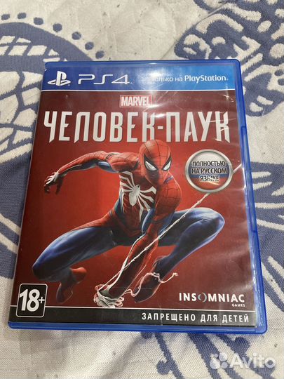Игра на ps4 человек паук