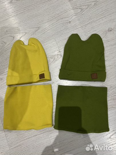 Шапка и снуд демисезонные