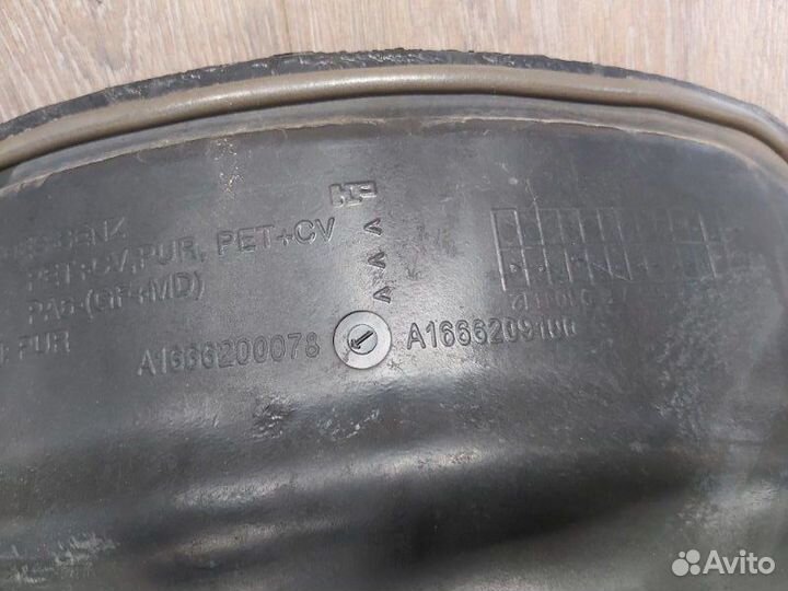 Перегородка моторного отсека левая Mercedes Gl 500