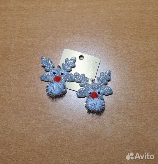 Новогодние серьги Accessorize