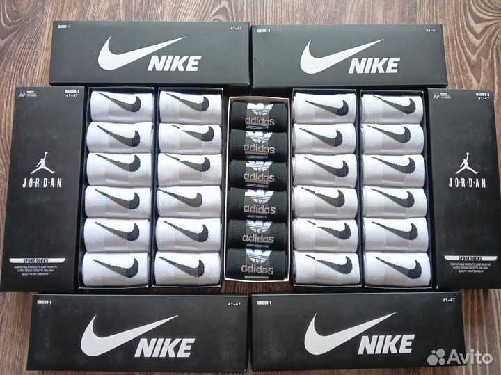 Носки Nike Jordan Lacoste Reebok