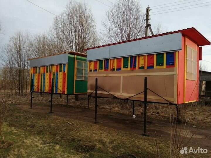 Пчелопавильон Берендей-3 на 48 семей