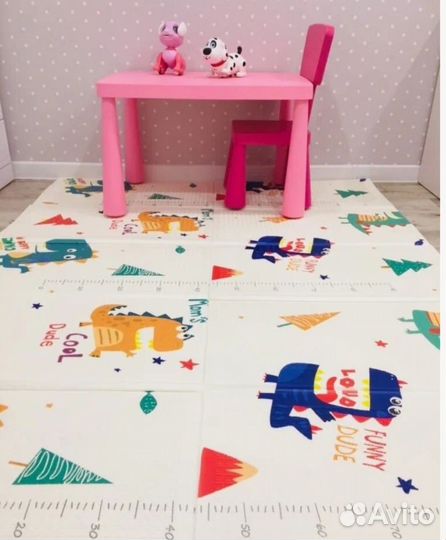 Складной детский коврик