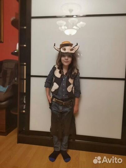 Костюм бычка ковбоя