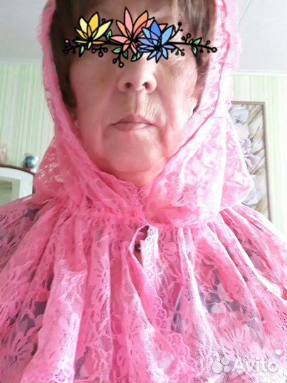 Платок-капюшон для Храма и для дождя