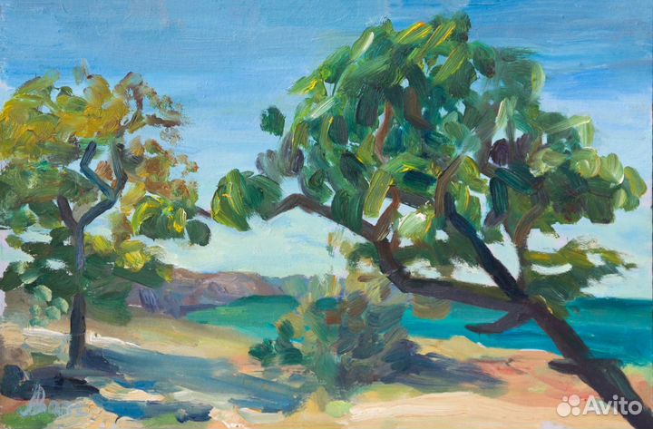 Картина маслом пейзаж