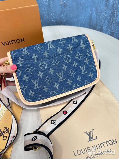 Сумка louis vuitton джинса