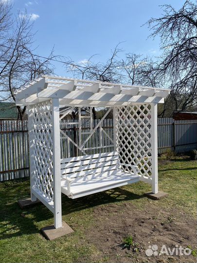 Качель пергола