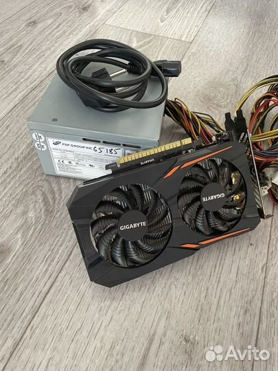 Видеокарта GTX 1050 ti и блок на 600 Ватт