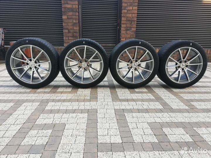 Комплект w205 оригинал разношироких колес Mercedes