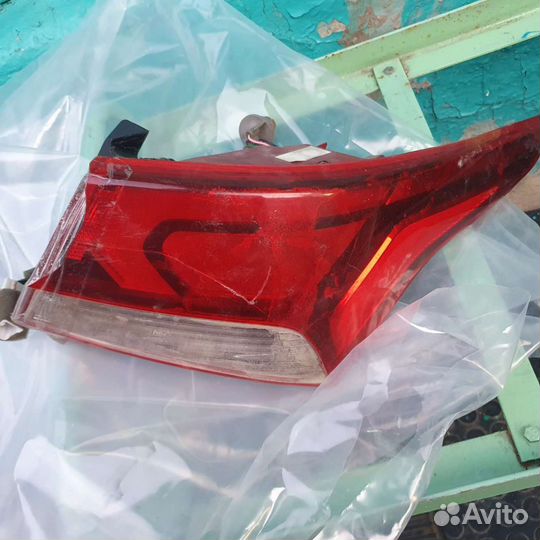 Фара задняя на hyundai solaris 2
