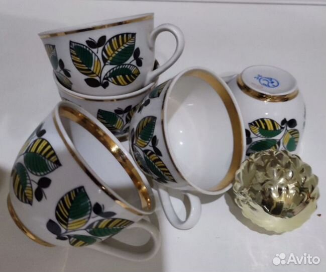 Фарфоровые тернопольский чашечки СССР